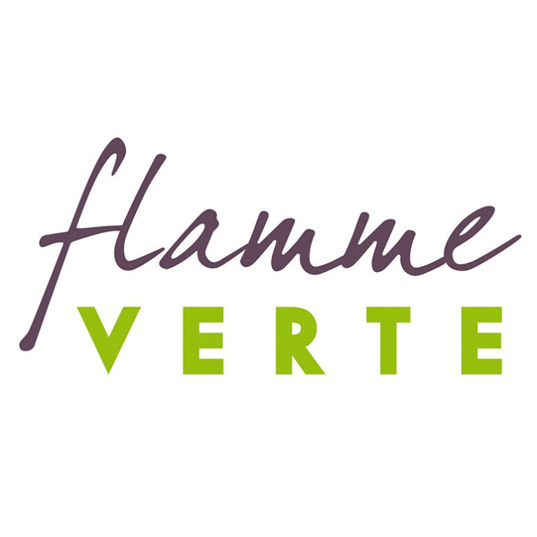 label flamme verte